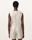 Averie Relaxed Fit Linen Waistcoat