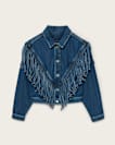 Marlene Westen Tassel Denim Jacket