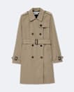 Leonard Double-Breasted Cotton Trench Coat