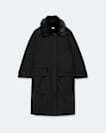 Seyka Double-Layer Shearling Coat