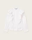 Lulu Ruffled Cotton Shirt