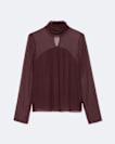 Nadia Sheer Silk Top