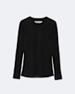 Kira Wool-Blend Long-Sleeve T-Shirt