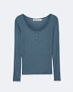Jules Slim Fit Cotton Henley