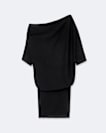 Ellie Asymmetric Cotton Knitted Dress