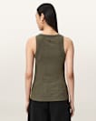 Rina Crew Neck Sleeveless Tank Top