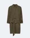 Noora silk blend shirt dress
