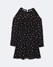 Split sleeve midi dress