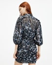 Harlee Caladesi Print Ruffle Mini Dress