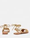 Donna Leather Rope Strappy Sandals