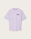 Redact Oversized Embroidered Logo T-Shirt