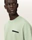 Redact Oversized Embroidered Logo T-Shirt