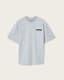 Redact Oversized Embroidered Logo T-Shirt