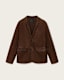 Monet Waxed Suede Blazer