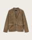 Monet Waxed Suede Blazer