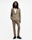 Maffrett Checked Skinny Fit Blazer