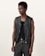 Davies Leather Waistcoat