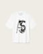 Scale Cropped Graphic T-Shirt