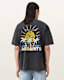 Cove Crayon Graphic Oversized T-Shirt