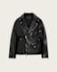 Bradford Oversized Leather Biker Jacket