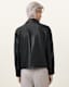 Nellcot Zip Up Leather Jacket