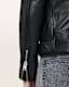 Mick Leather Biker Jacket
