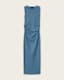 Katarina Boat Neck Slim Fit Maxi Dress