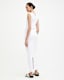 Katarina Boat Neck Slim Fit Maxi Dress