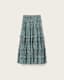 Talia Printed Midi Skirt