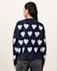 Amora Love Heart Jacquard Jumper