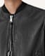 Orten Leather Bomber Jacket