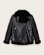 Sola Shearling Biker Jacket
