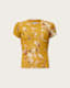 Ellie Floral Print Mesh T-Shirt