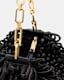 Madea Mini Chain Strap Leather Loop Bag