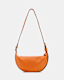 Half Moon Leather Crossbody Bag