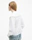 Olea Removable Collar Pintucked Shirt
