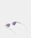 Calypso Bevelled Cat Eye Sunglasses
