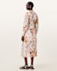 Taylen Floral Print Midi Dress