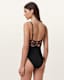 Xalia Mesh Leopard Print Swimsuit