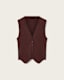 Cruz Ribbed Knitted Waistcoat