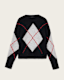 Lou Argyle Wool Jumper