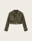 Ophelia Cropped Suede Jacket