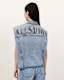 Laura Embellished Denim Waistcoat