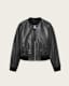 Orten Leather Bomber Jacket