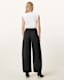 Jett Barrel Leg Linen Blend Trousers