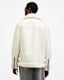 Sola Oversized Shearling Biker Jacket