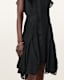 Fleur Textured Asymmetric Hem Dress