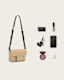 Jupiter Leather Crossbody Bag