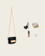 Etta Leather Chain Crossbody Bag