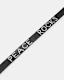 Peace Rocks Studded Leather Belt